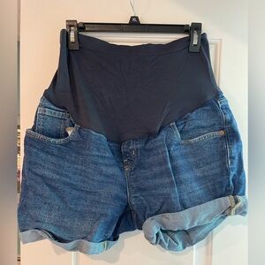 Old navy maternity Jean shorts